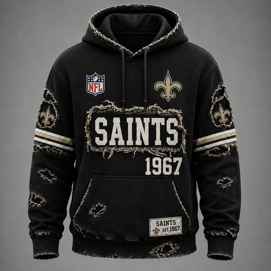 NO x NFL Distressed Premium Hoodie 0906 DatND DVT