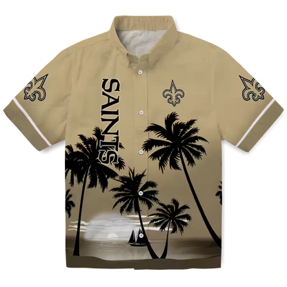 NO x NFL Hawaiian Shirt – Beach Sunset DATND TANTD 270526