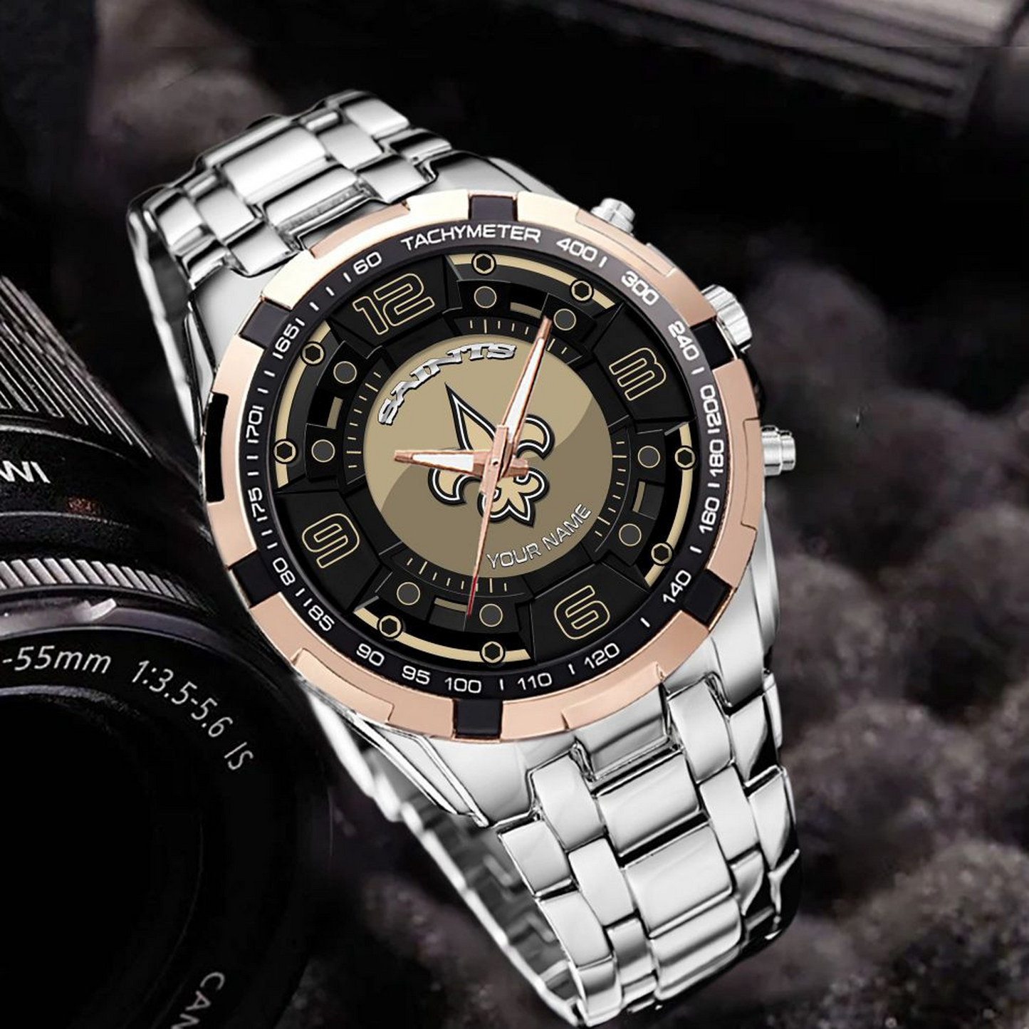 NO x NFL Stainless Steel Watch DatND DVT
