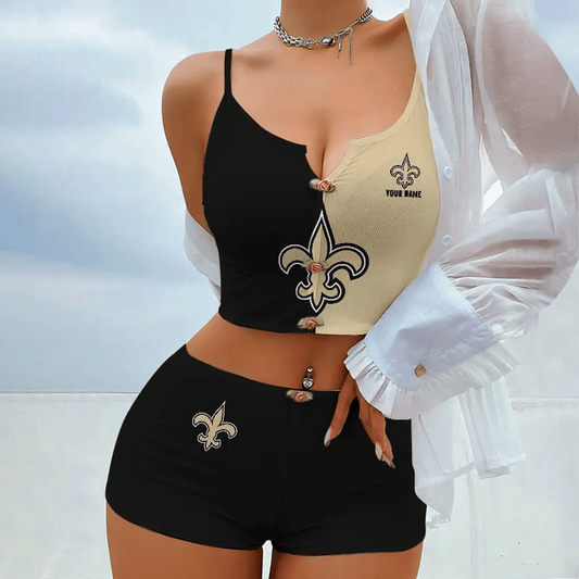 NO x NFL Summer Full Set Woman Lingerie DATND TANTD