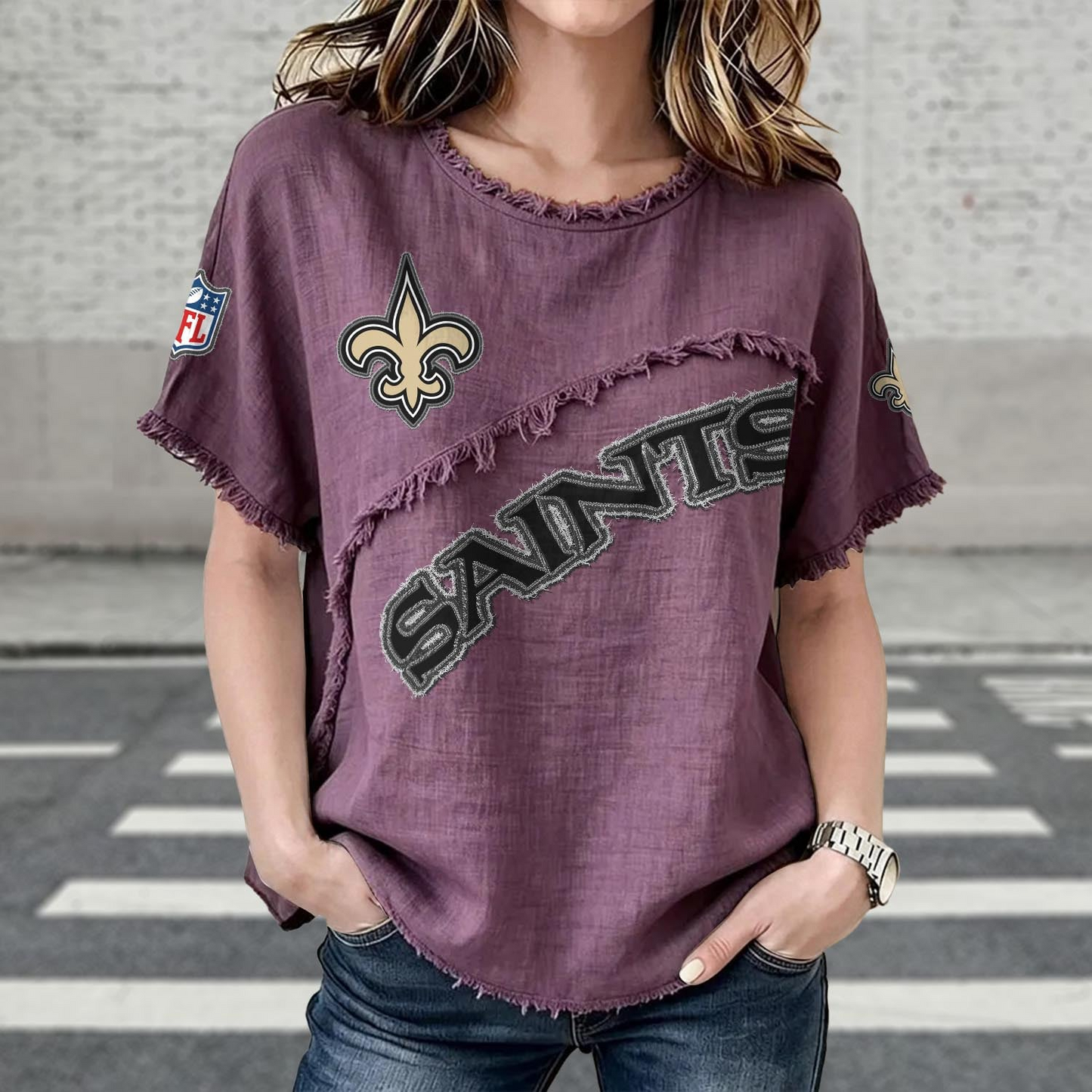 NO x NFL Women’s Vintage O-Neck 2905 DatND DVT
