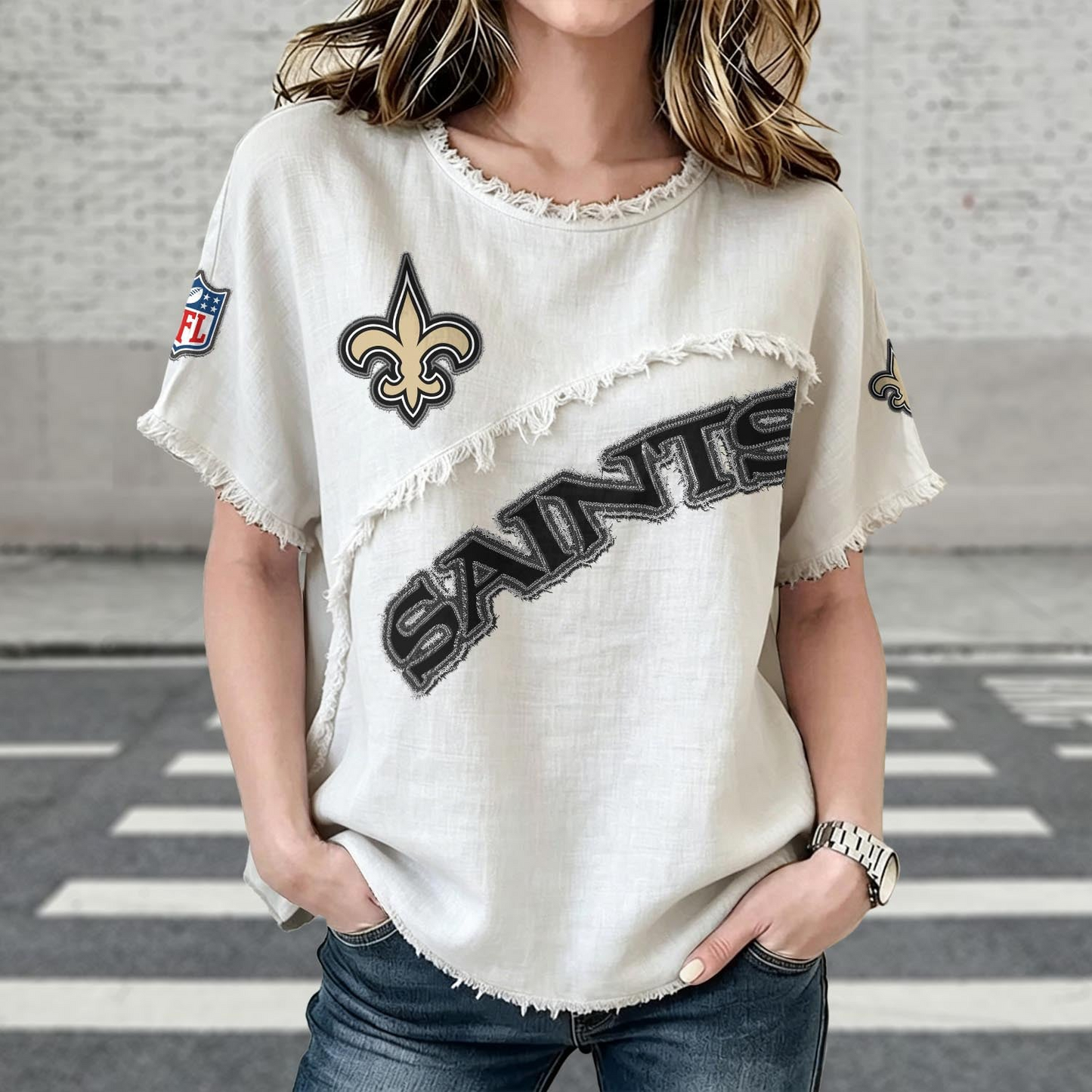 NO x NFL Women’s Vintage O-Neck 2905 DatND DVT