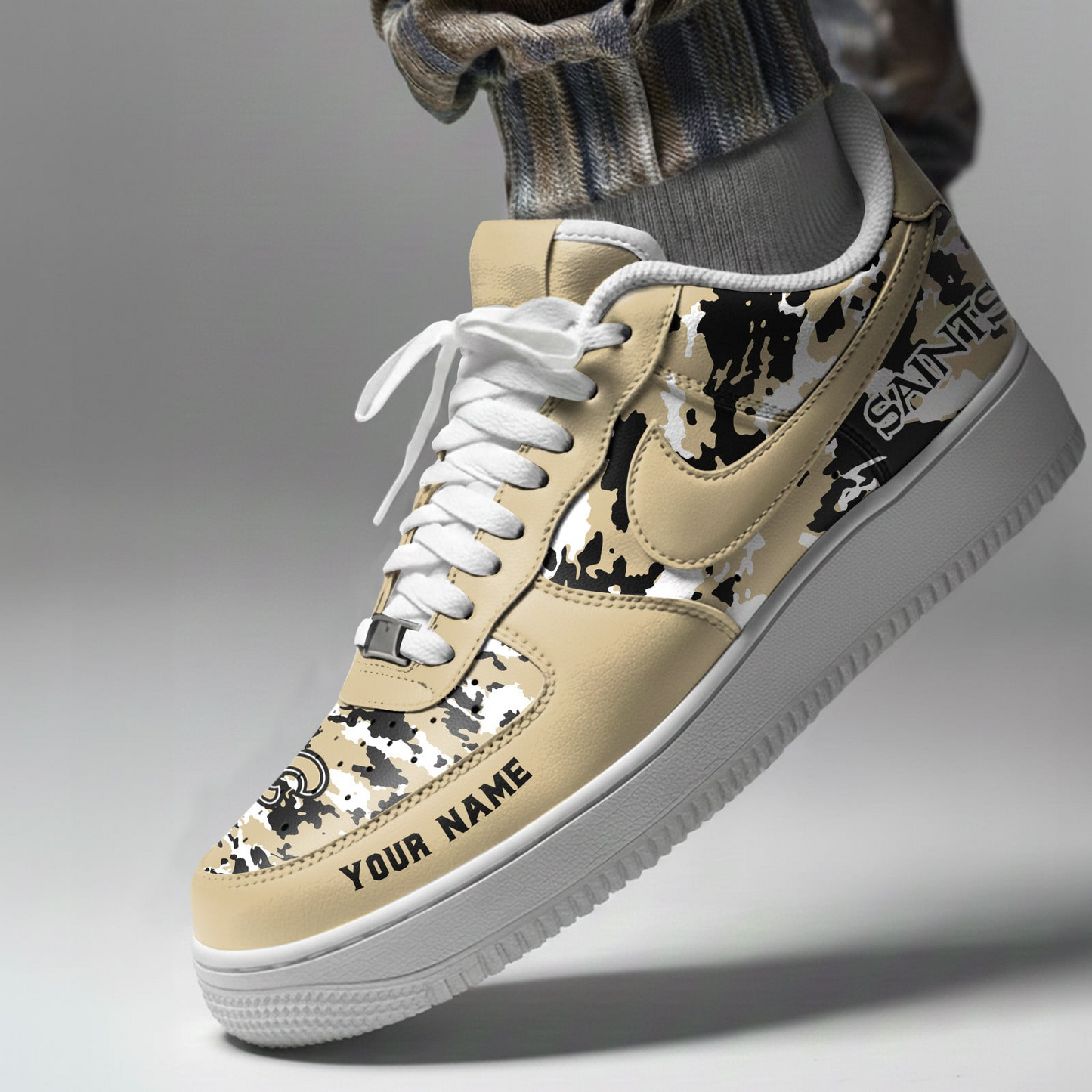 NOS x NFL Premium Camo AF1 Sneakers DDT CTND