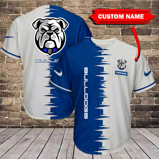 NRL x CBB Bicolour Custom Name Baseball Jersey HLP 30426 LBN