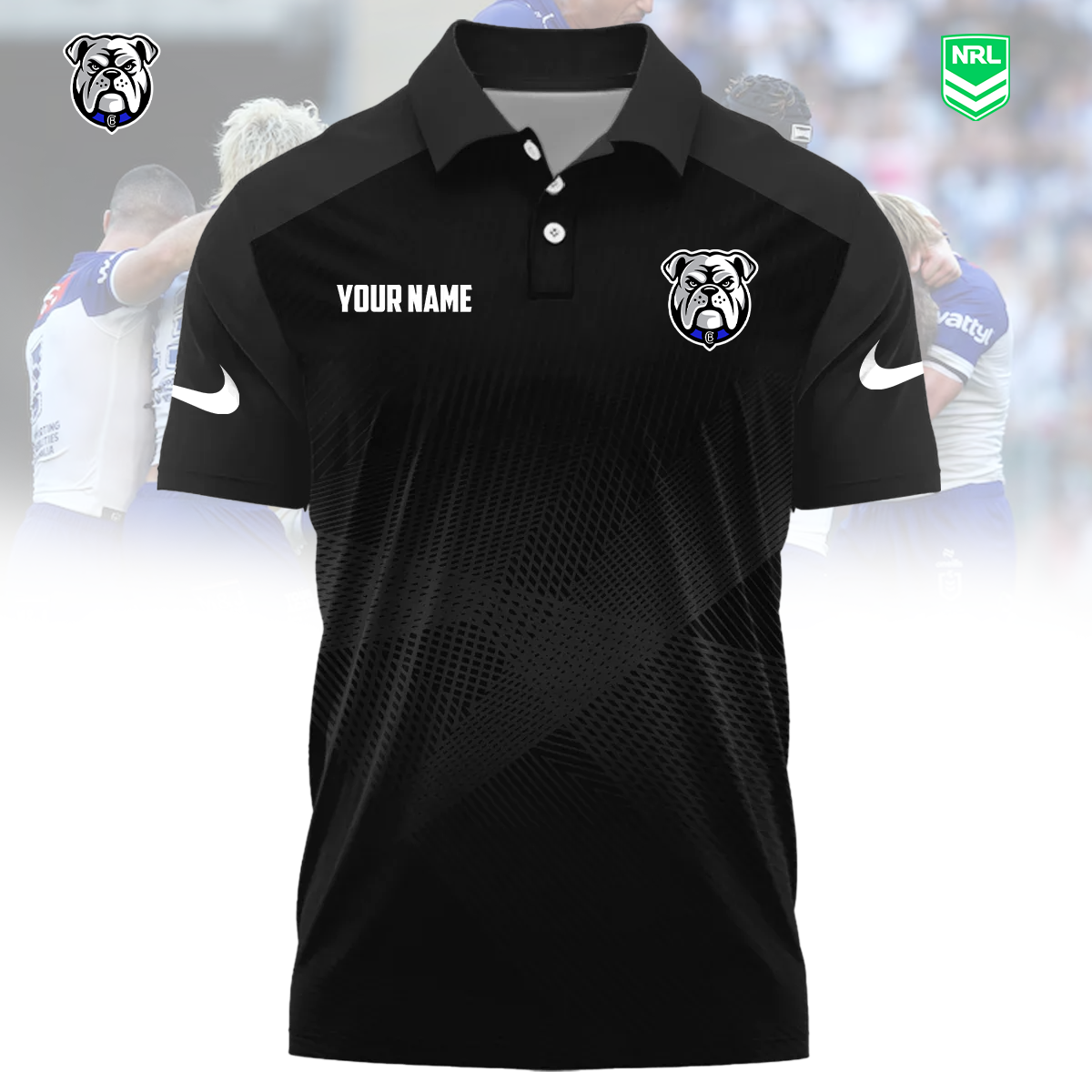 NRL x CBB Sport Custom Name Premium Polo Shirt HLP 090426 HLPHUONG