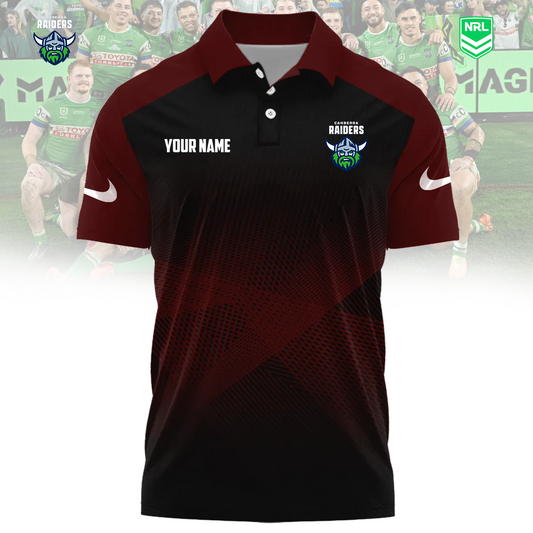 NRL x CR Sport Custom Name Premium Polo Shirt HLP 090426 HLPHUONG