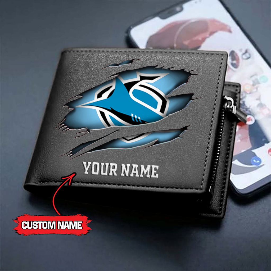 NRL x CSS Custom Name Leather Wallet HLP 3026 HLPHUONG
