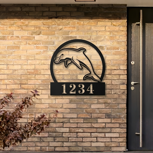 NRL x DOL Custom Address Metal Sign HLP 40526 HLPHUONG