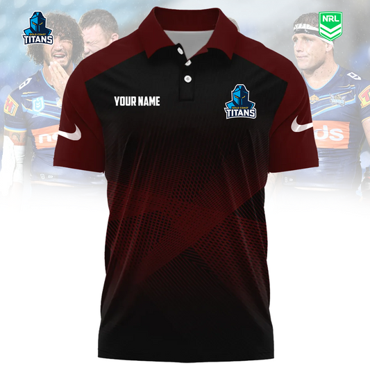 NRL x GCT Sport Custom Name Premium Polo Shirt HLP 090426 HLPHUONG