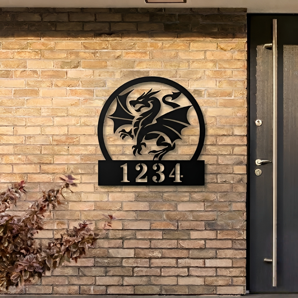 NRL x GID Custom Address Metal Sign HLP 40526 HLPHUONG