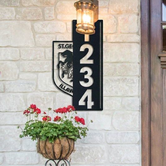 NRL x GID Custom Address Metal Sign HLP 40526 LBN
