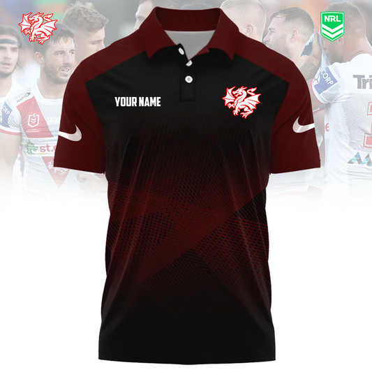 NRL x GID Sport Custom Name Premium Polo Shirt HLP 090426 HLPHUONG