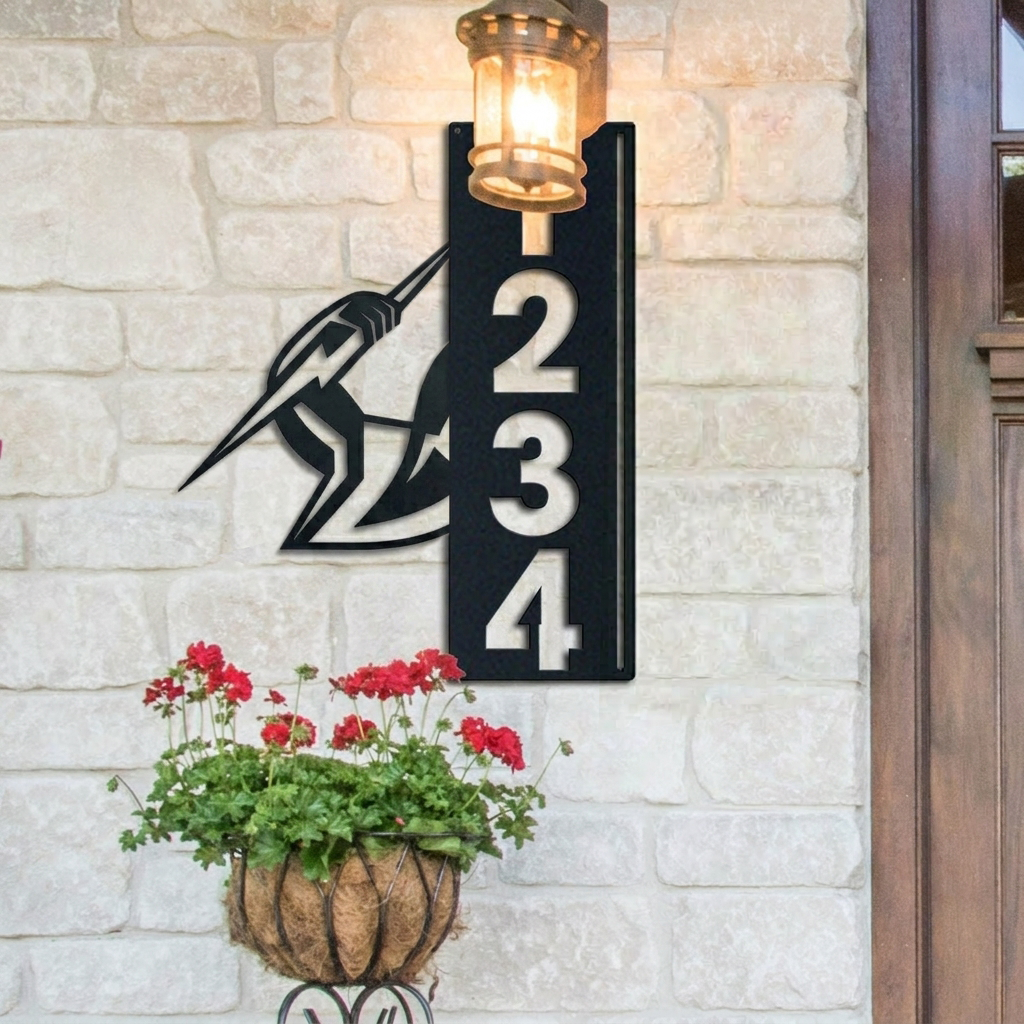 NRL x MS Custom Address Metal Sign HLP 40526 LBN