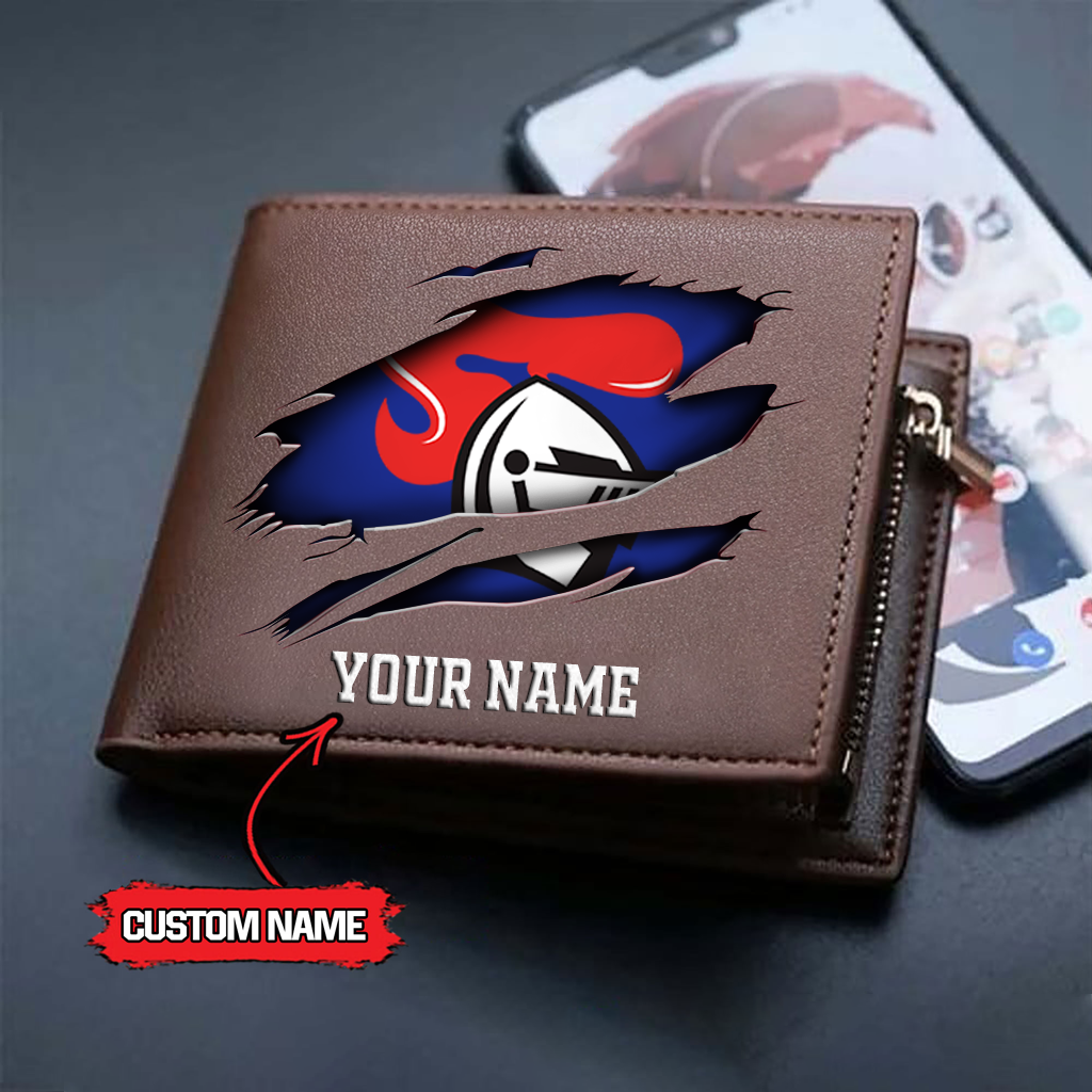 NRL x NK Custom Name Leather Wallet HLP 3026 HLPHUONG