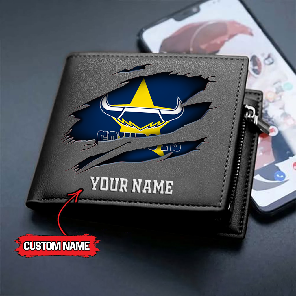 NRL x NQC Custom Name Leather Wallet HLP 3026 HLPHUONG