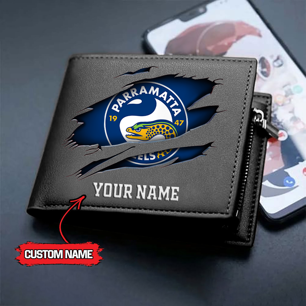 NRL x PE Custom Name Leather Wallet HLP 3026 HLPHUONG