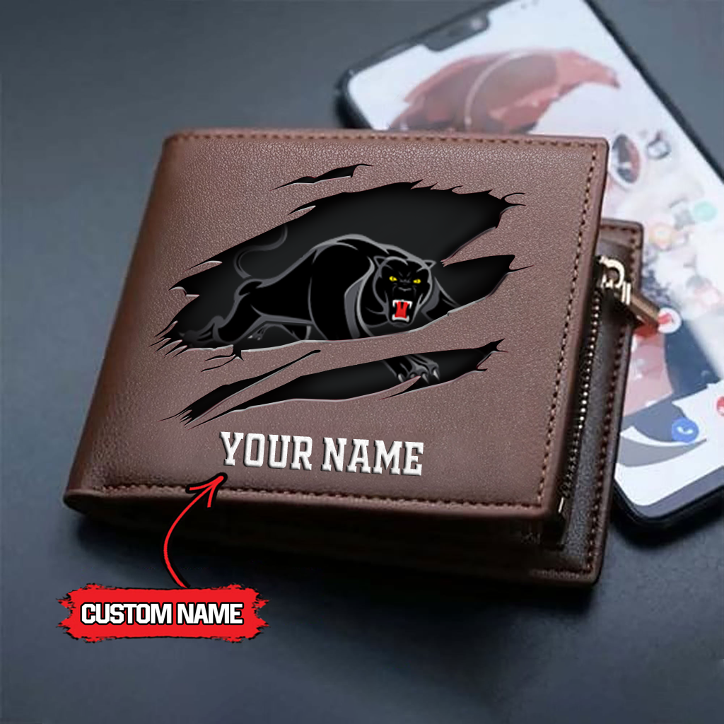 NRL x PP Custom Name Leather Wallet HLP 3026 HLPHUONG