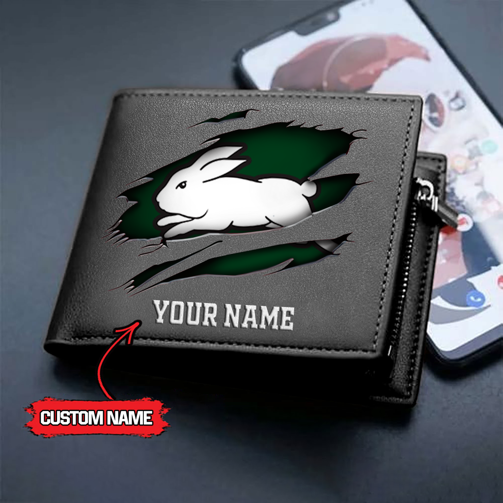 NRL x SRR Custom Name Leather Wallet HLP 3026 HLPHUONG