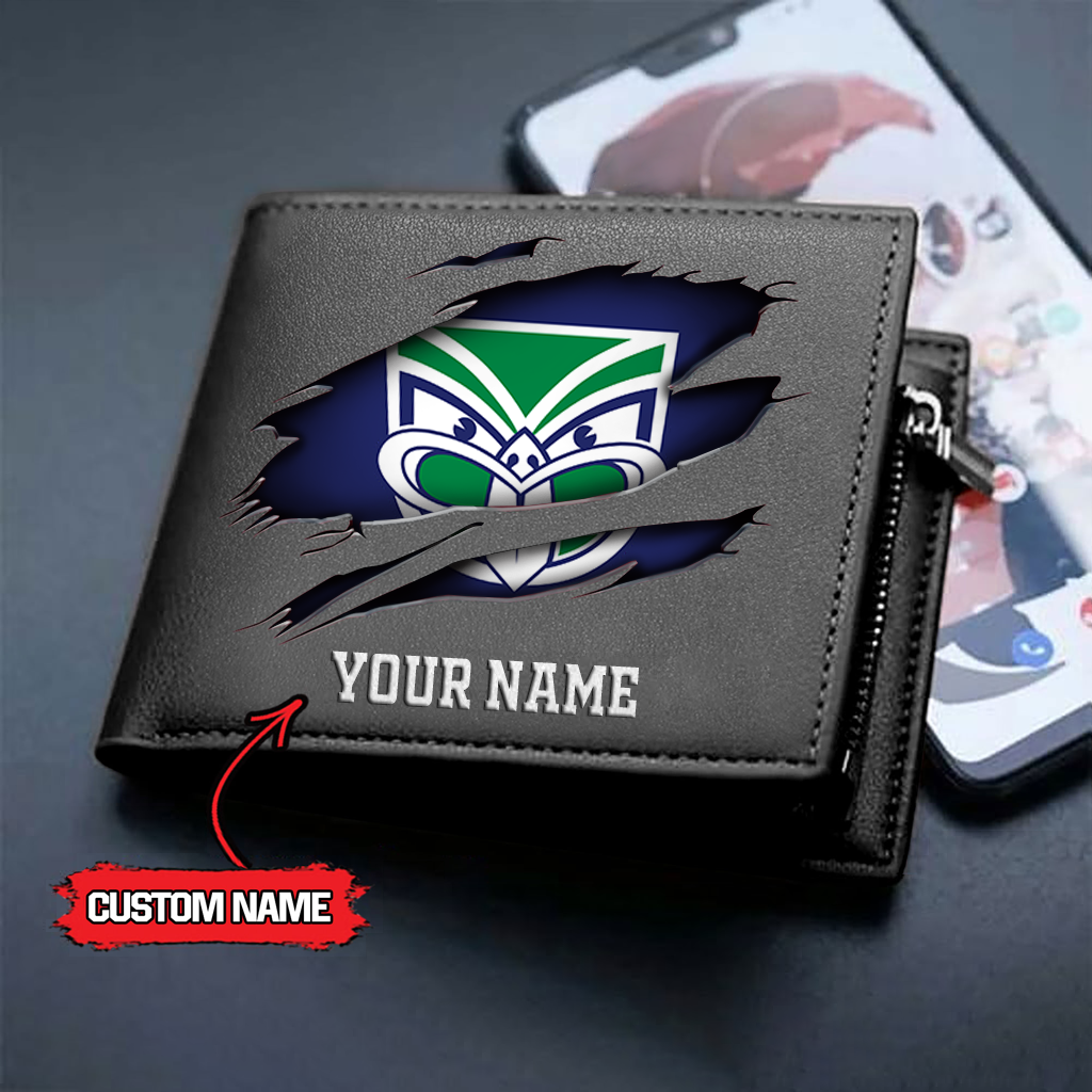 NRL x WA Custom Name Leather Wallet HLP 3026 HLPHUONG