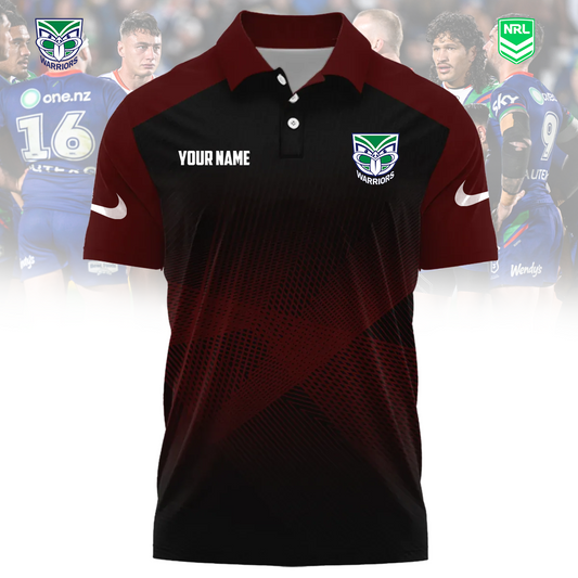 NRL x WA Sport Custom Name Premium Polo Shirt HLP 090426 HLPHUONG