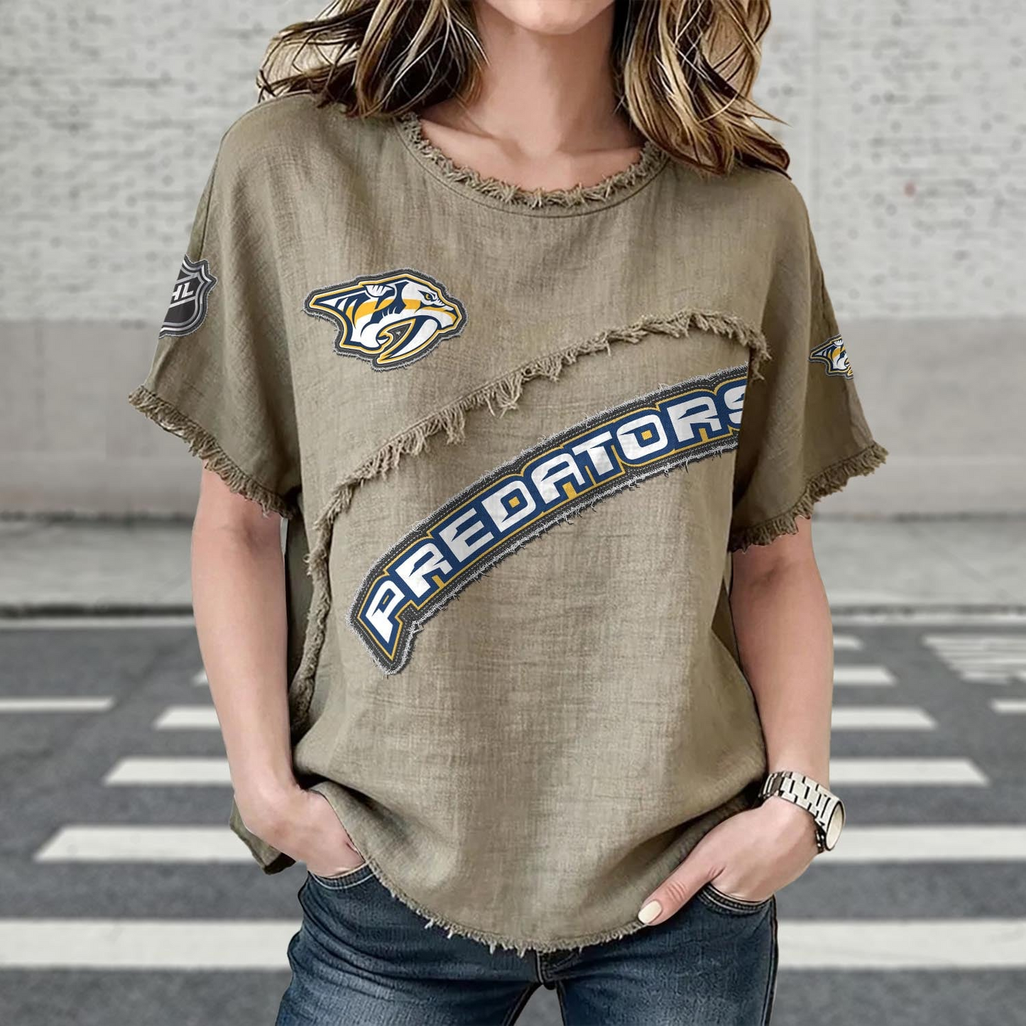 NSH x NHL Women’s Vintage O-Neck 2905 DatND DVT