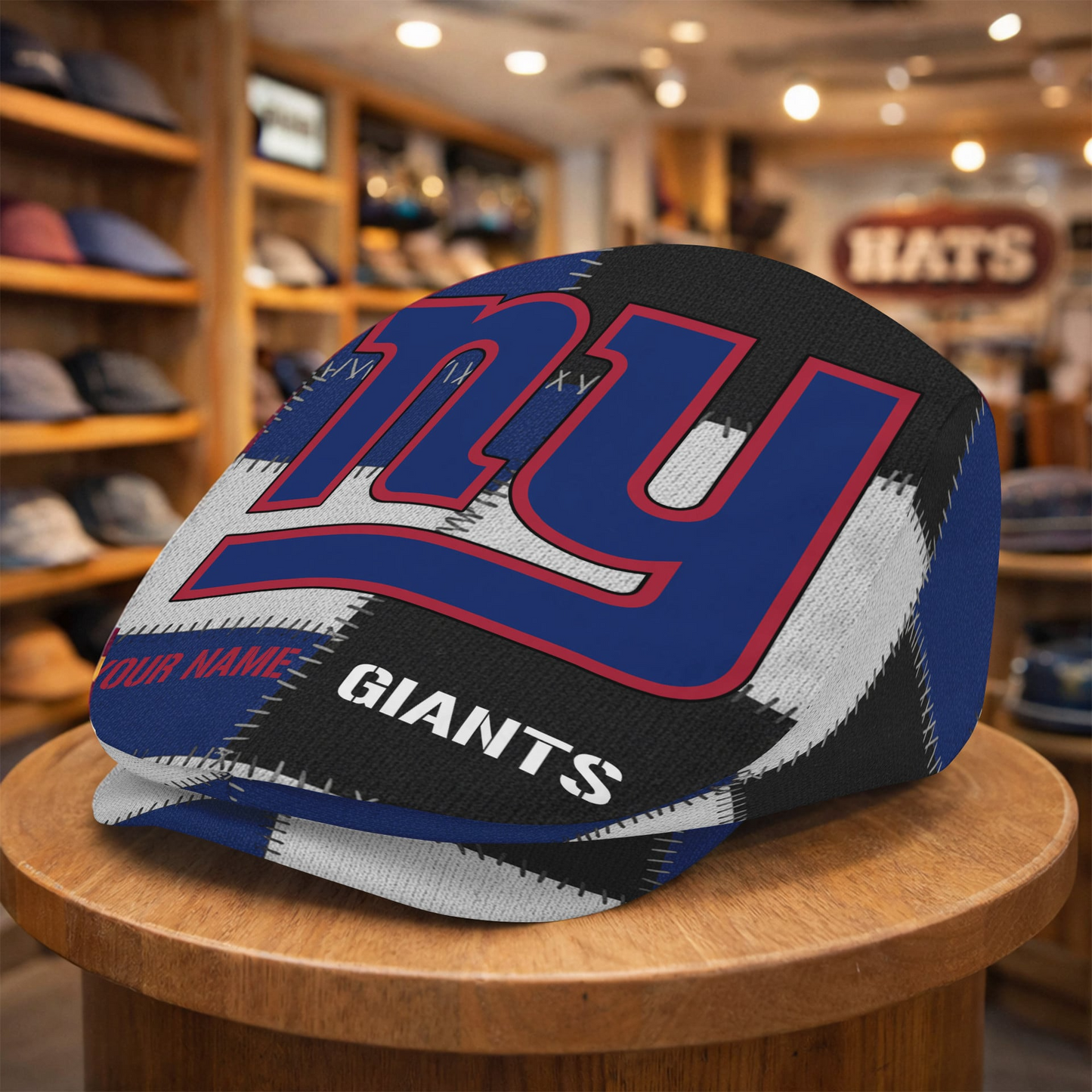 NYG x NFL Personalized Premium Jeff Cap DDT CTND