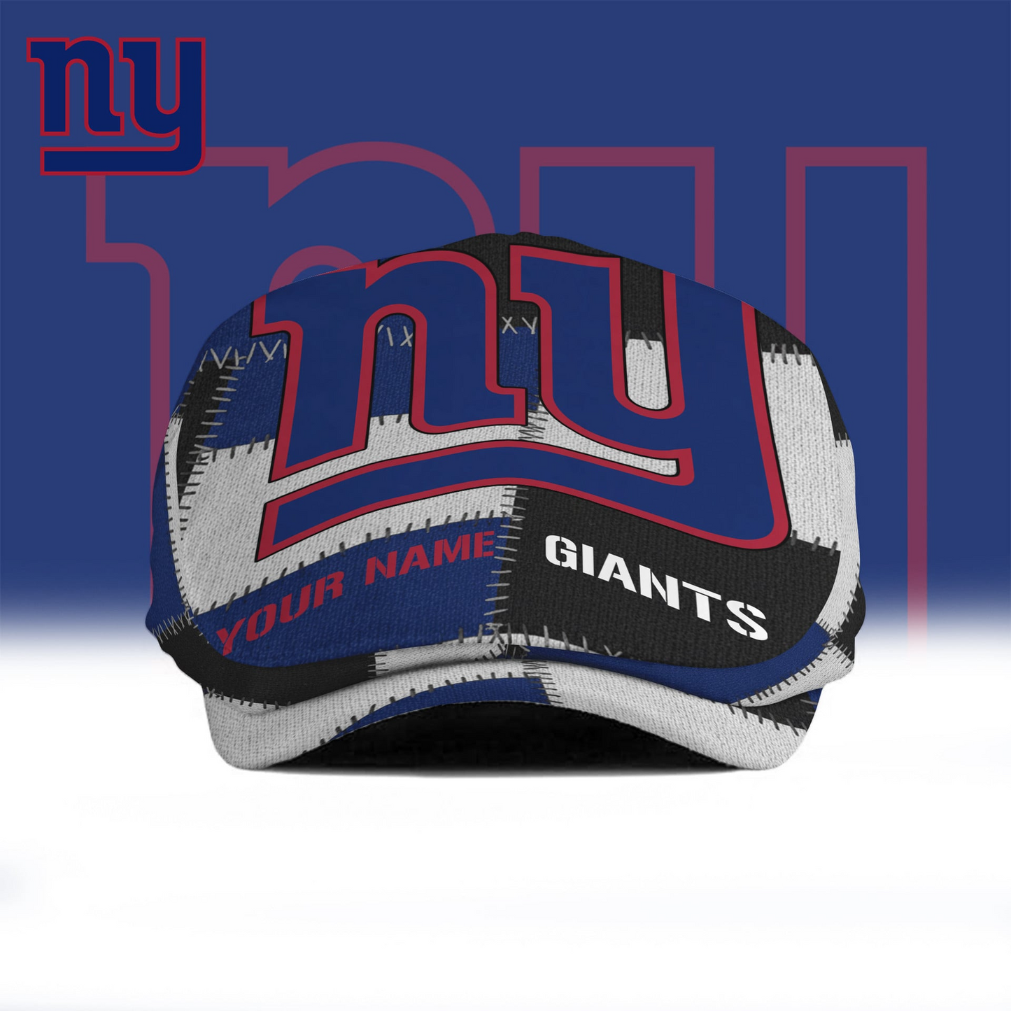 NYG x NFL Personalized Premium Jeff Cap DDT CTND