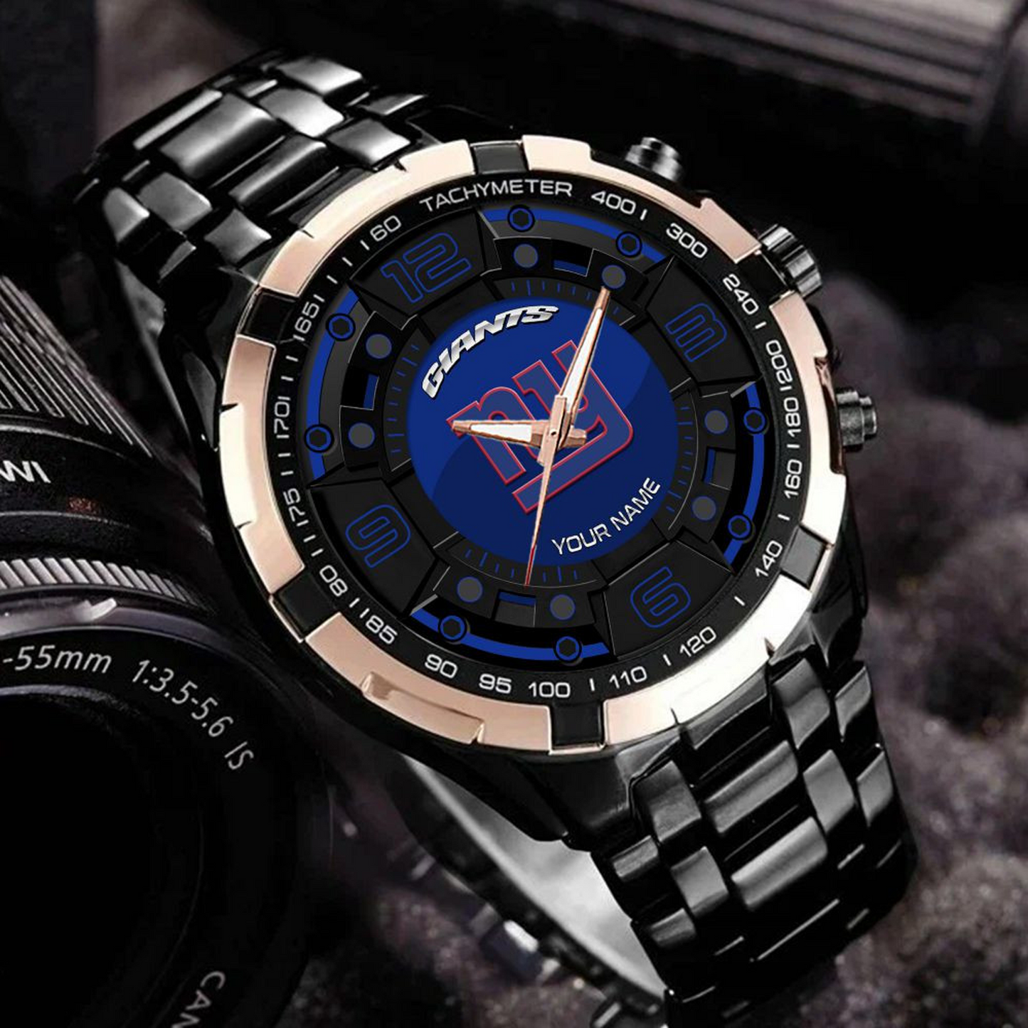 NYG x NFL Stainless Steel Watch DatND DVT