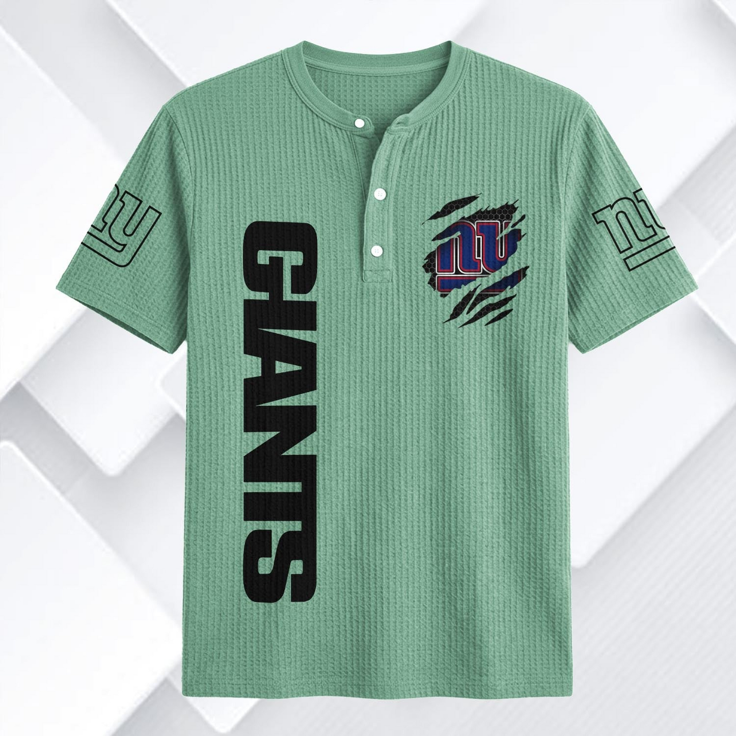 NYG x NFL Waffle Short-Sleeve Shirt 2205 DatND DVT