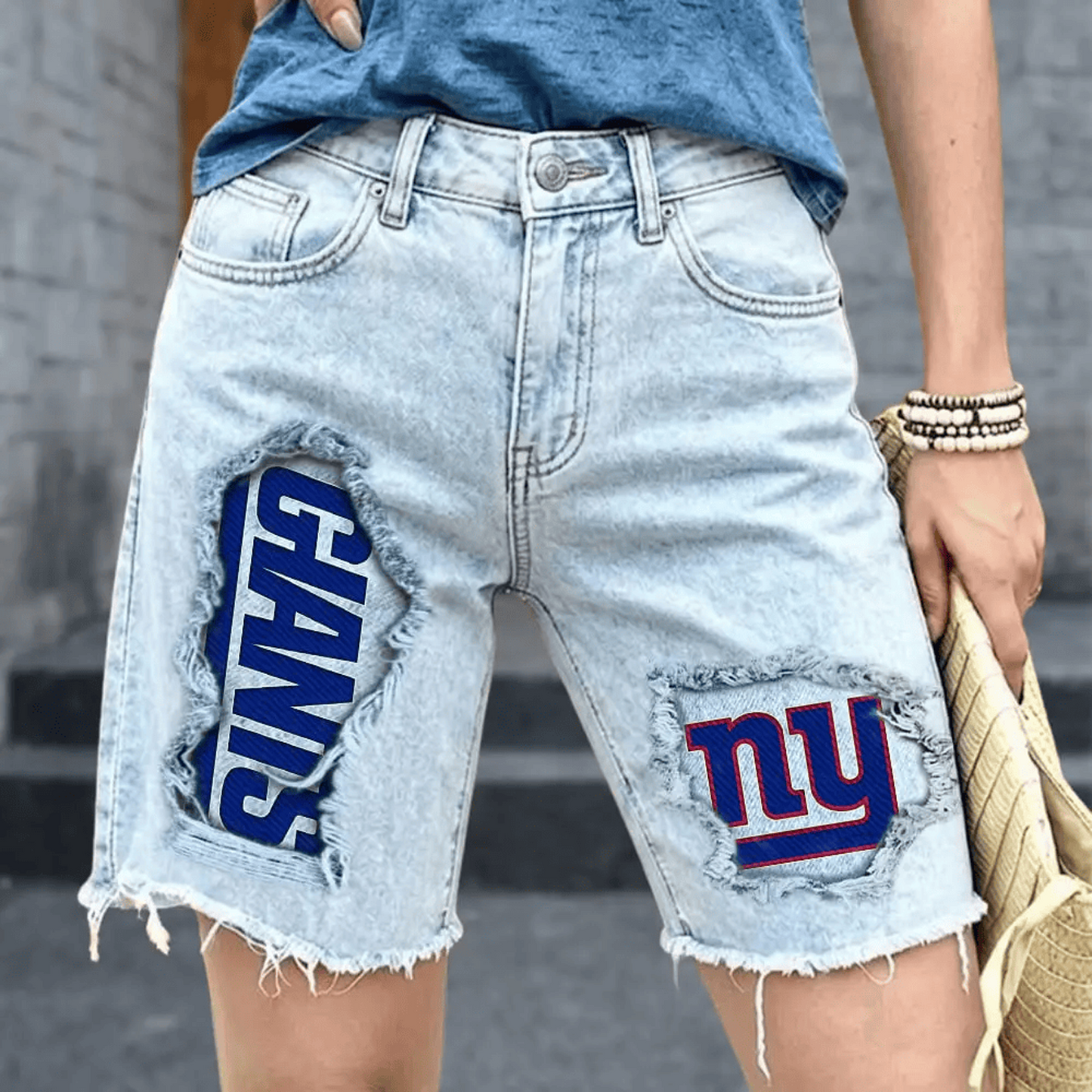 NYG x NFL Women's Jeans V1 DATND TANTD 060626