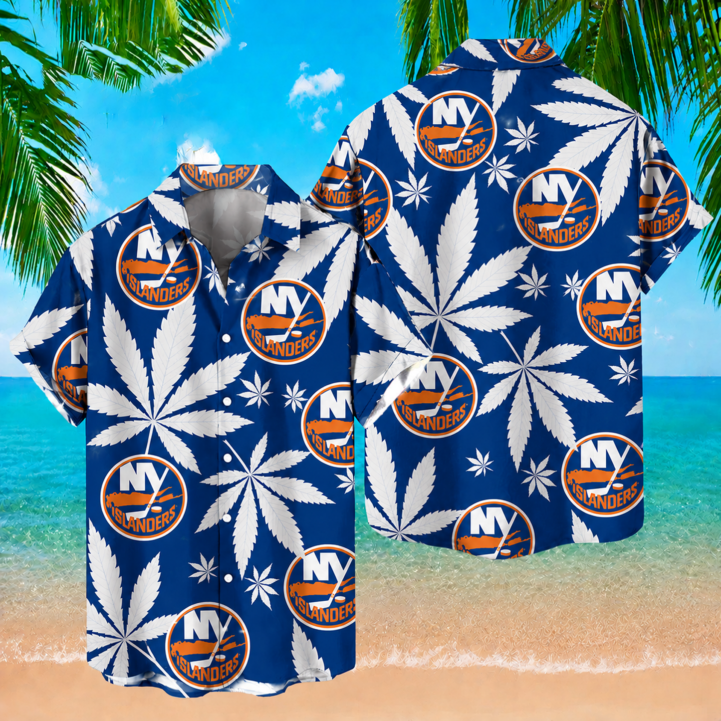 NYI x NHL Hawaiian Shirt 1605 DatND DVT