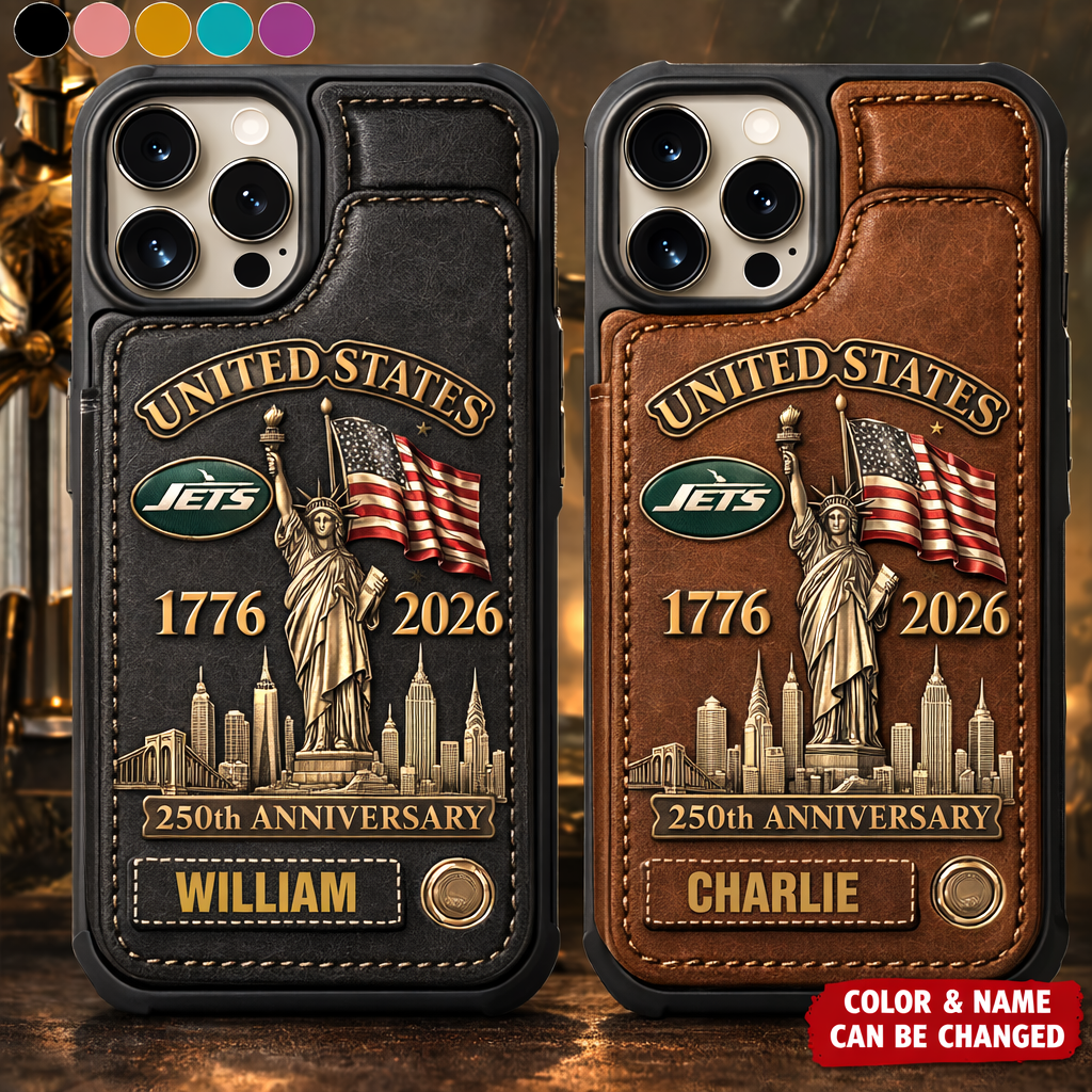NYJ x NFL Celebration United States Of America 250 Years Phone Case DDT NTL
