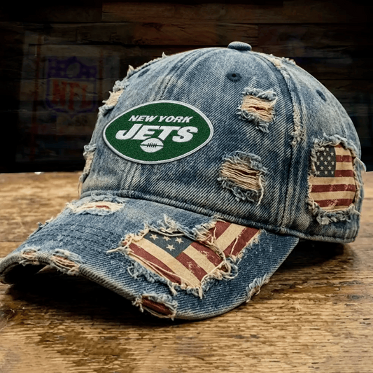 NYJ x NFL Denim Washed Cap V2 2805 DatND DVT