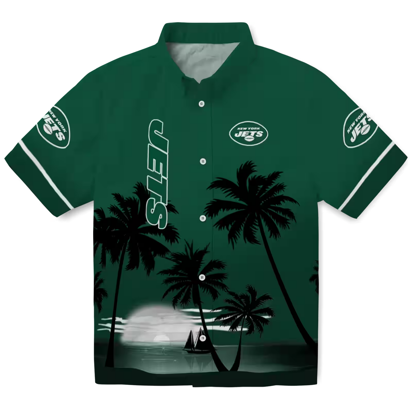 NYJ x NFL Hawaiian Shirt – Beach Sunset DATND TANTD 270526