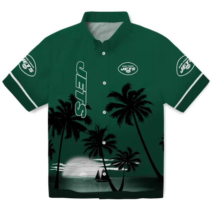 NYJ x NFL Hawaiian Shirt – Beach Sunset DATND TANTD 270526