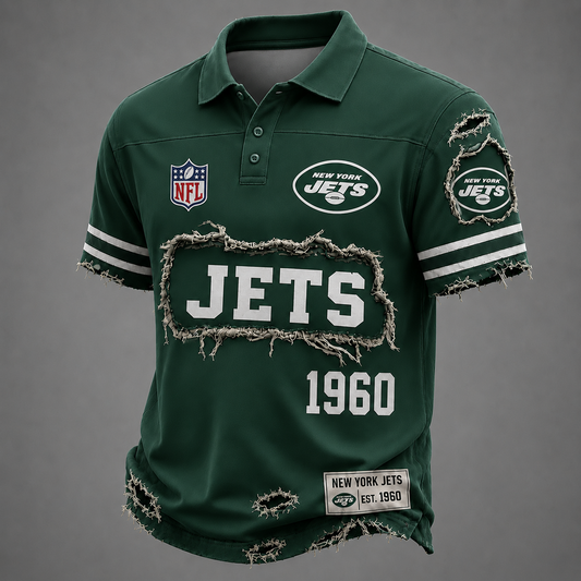 NYJ x NFL Luxury Classic Polo shirt 0506 DatND DVT