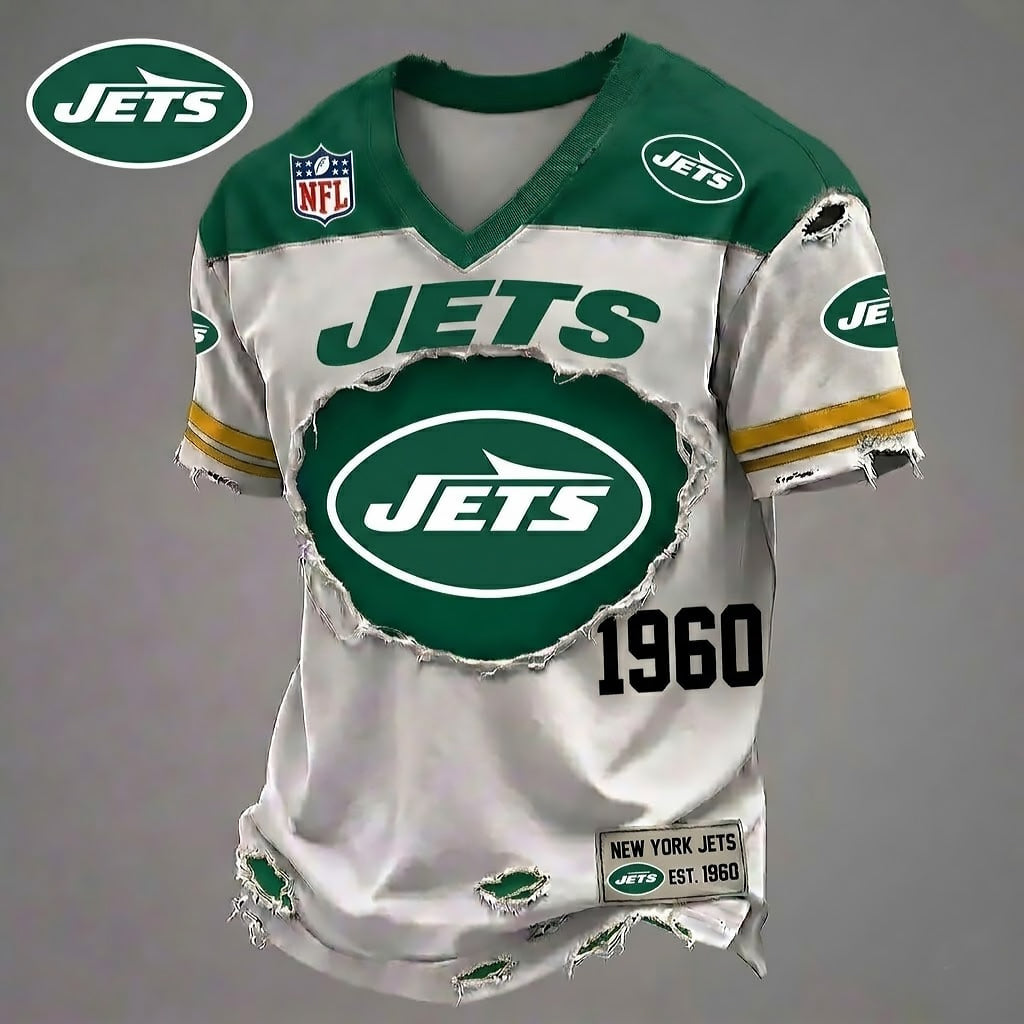 NYJ x NFL Luxury Classic T-shirt DDT 140526 TTTZ