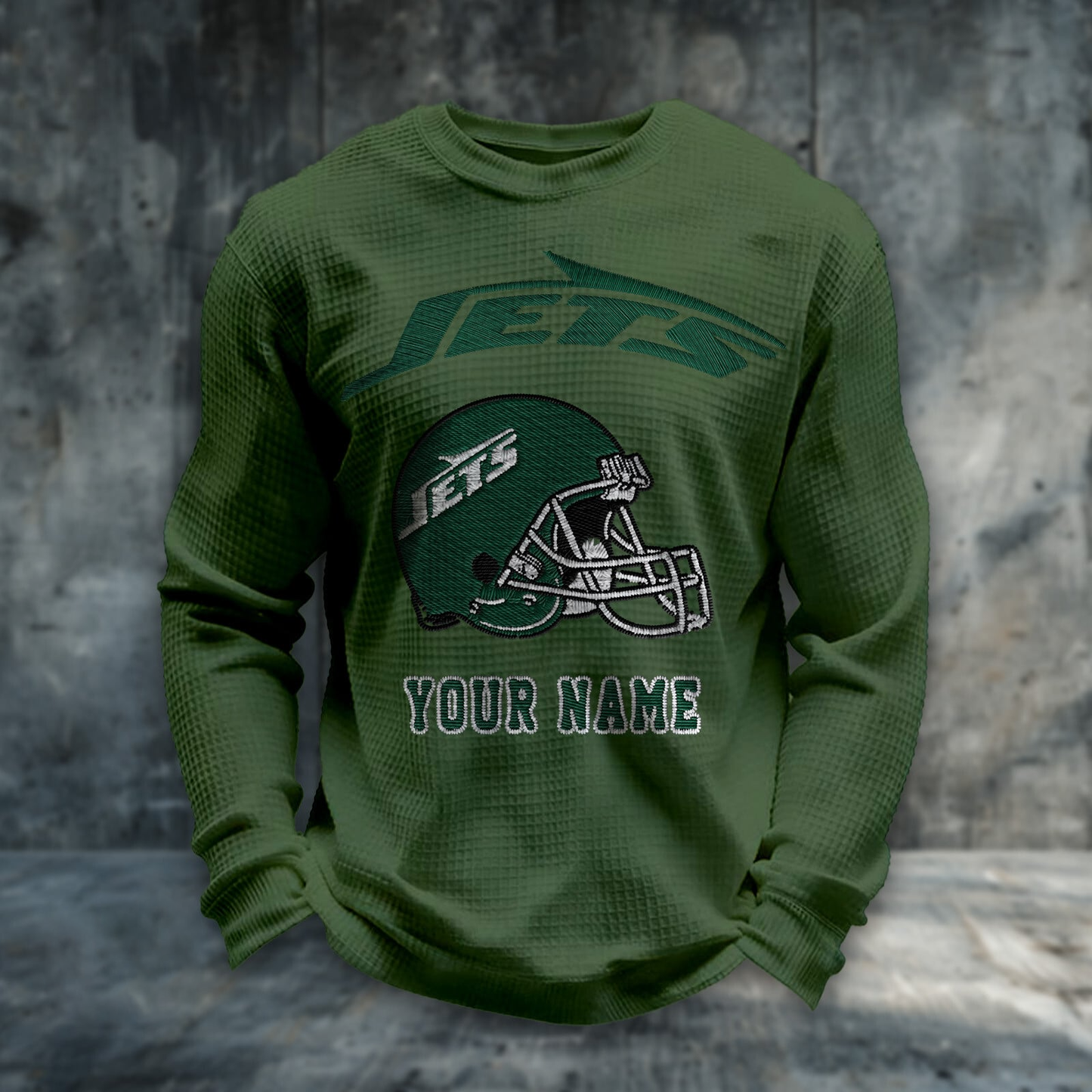 NYJ x NFL  Personalized Crew Neck Sweatshirt DDT CTND