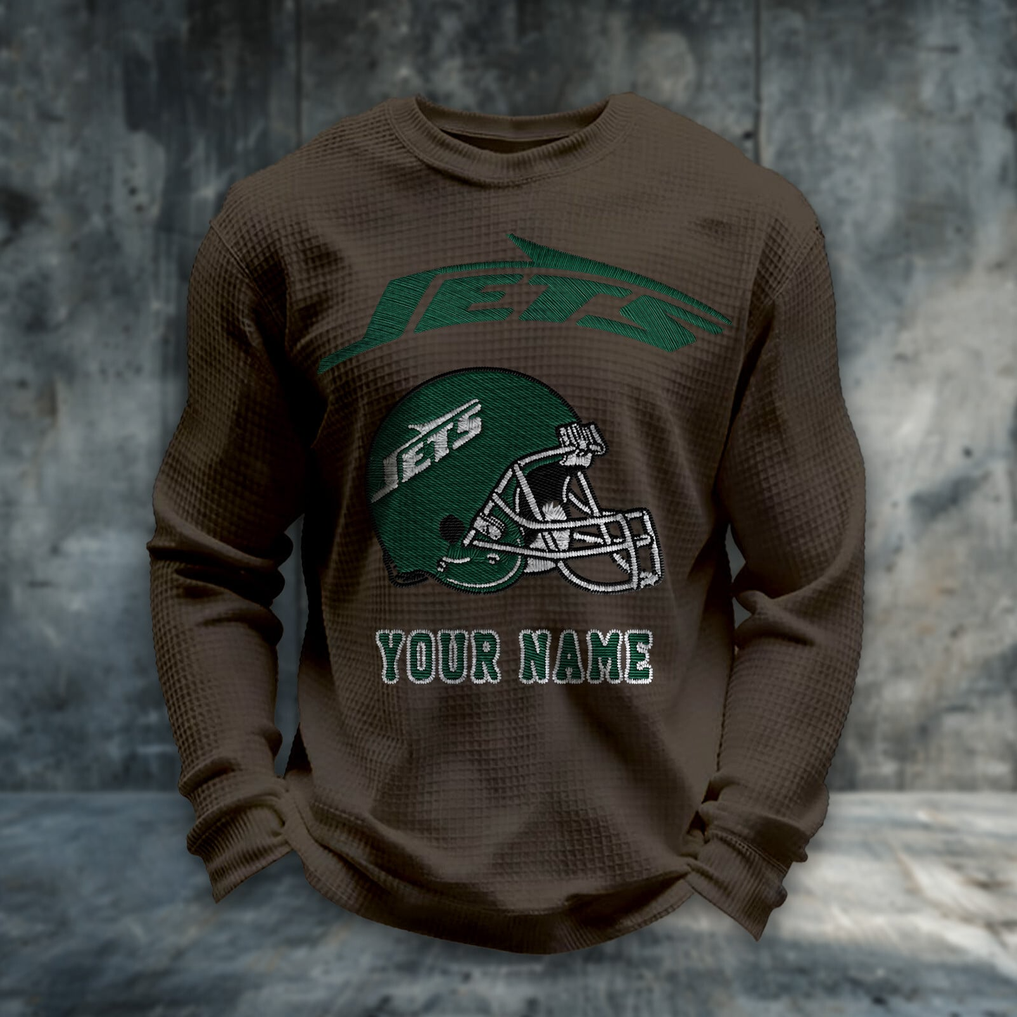 NYJ x NFL  Personalized Crew Neck Sweatshirt DDT CTND