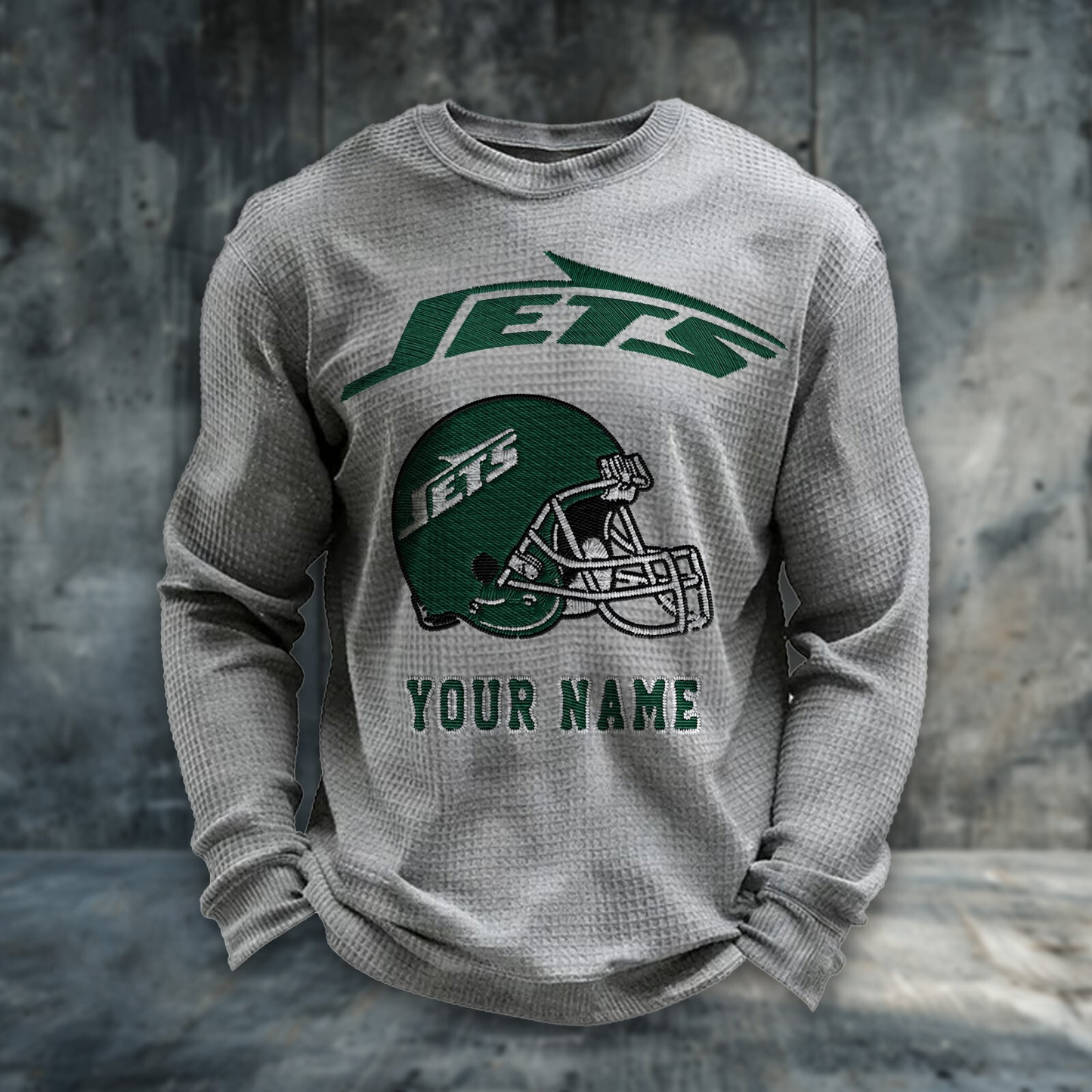 NYJ x NFL  Personalized Crew Neck Sweatshirt DDT CTND