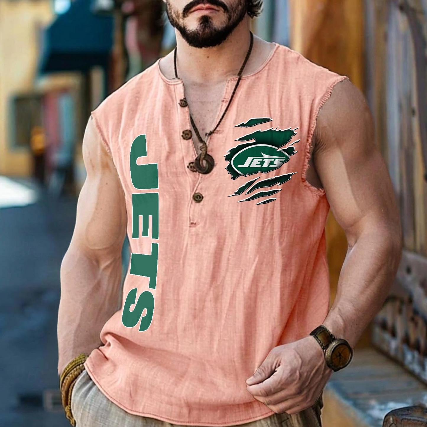 NYJ x NFL Tank Tops 2805 DatND DVT