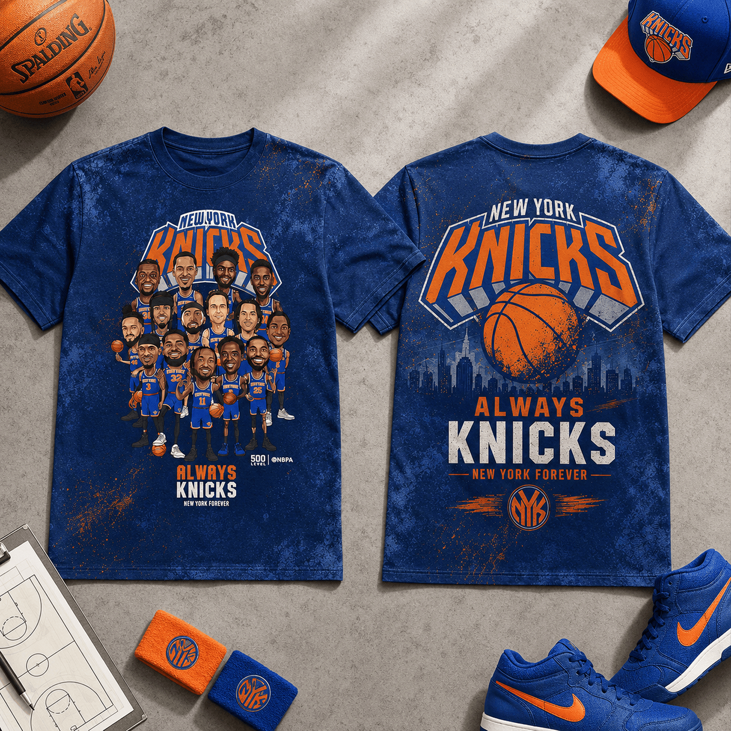 NYK x NBA Eastern Conference 2026 Aparael 3D V4 DATND TANTD