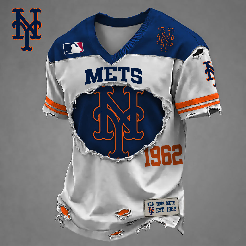 NYM x MLB Luxury Classic T-shirt DDT 150526 TTTZ