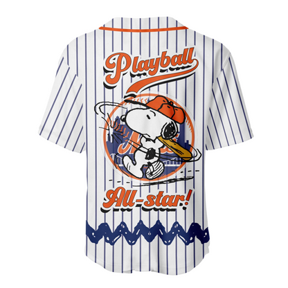 NYM x Premium MLB Snoopy Playball Jersey DDT NTL
