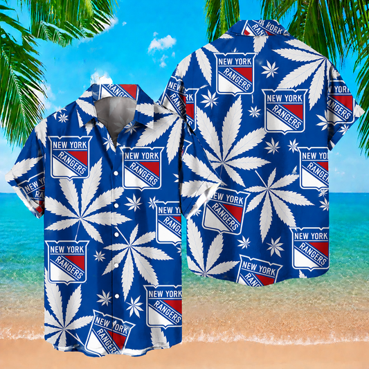 NYR x NHL Hawaiian Shirt 1605 DatND DVT