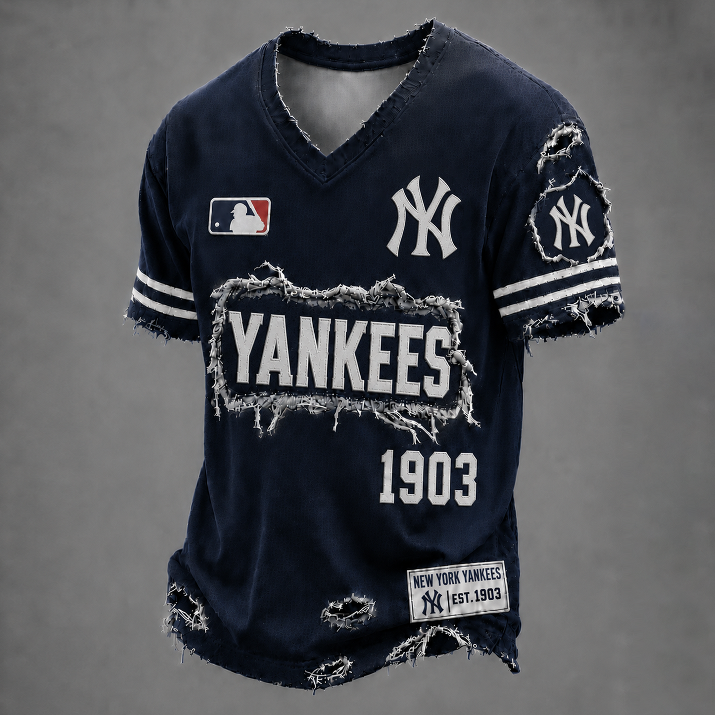 NYY x MLB Luxury Classic T-shirt 0406 DatND DVT