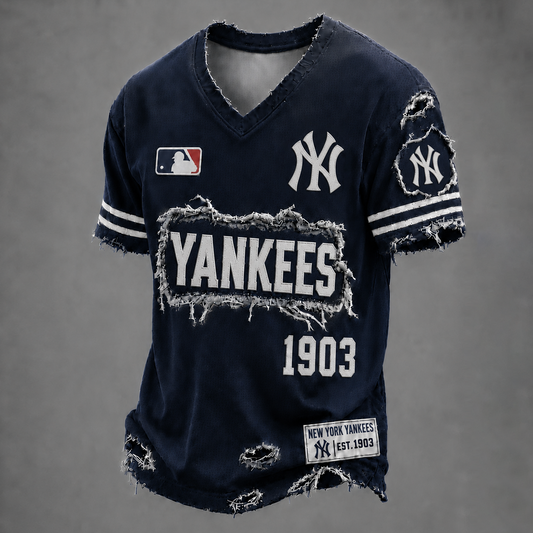 NYY x MLB Luxury Classic T-shirt 0406 DatND DVT