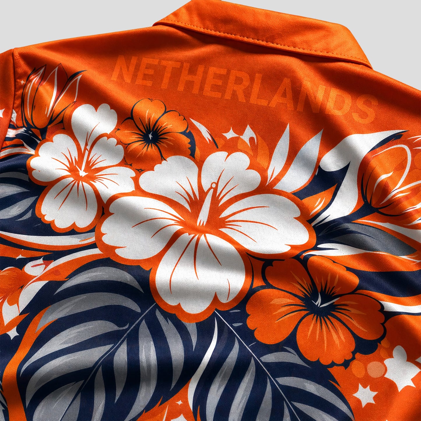 Netherlands World Cup 2026 Floral Hawaiian Shirt PVT02 DATND LBN 90526
