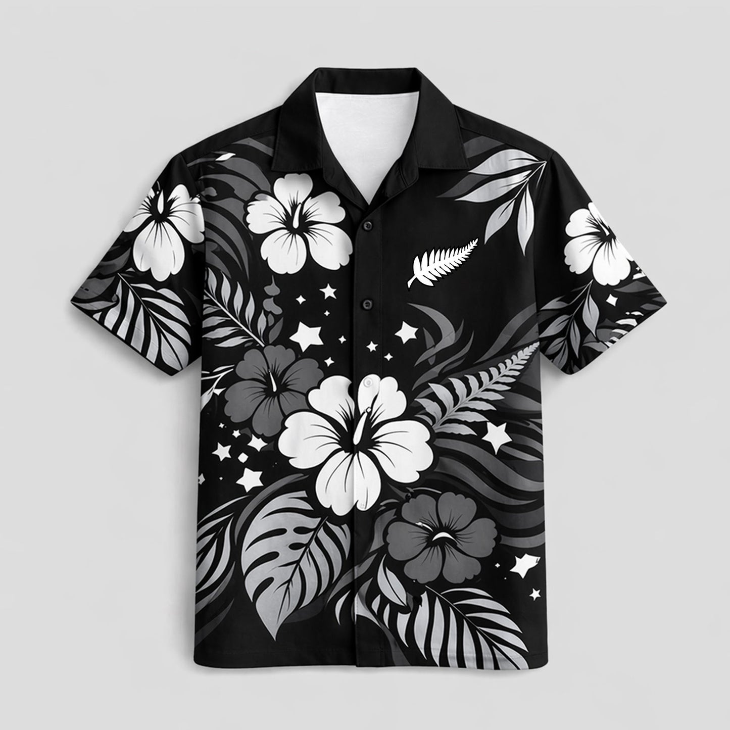 New Zealand World Cup 2026 Floral Hawaiian Shirt PVT02 DATND LBN 90526