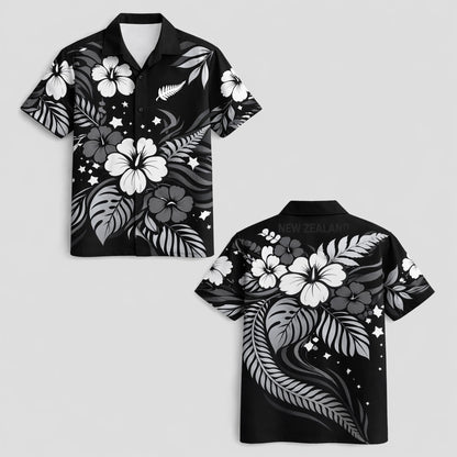 New Zealand World Cup 2026 Floral Hawaiian Shirt PVT02 DATND LBN 90526